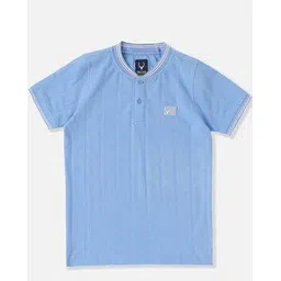 allen solly Boys Regular Fit Stripes T-Shirt-picture-22