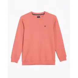 allen solly Boys Textured Round-Neck Sweatshirt-picture-30