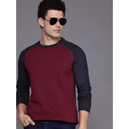 Allen Solly Brand Logo Detail Colourblocked Sweatshirt-picture-14