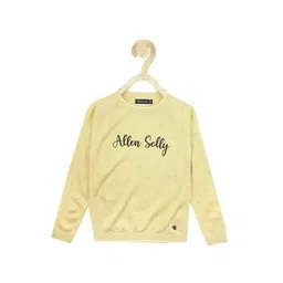 allen solly Brand Print Round-Neck Sweatshirt-picture-22