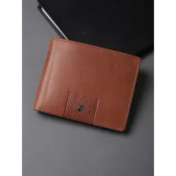Allen Solly Brown Leather Bi-Fold Wallet-picture-29