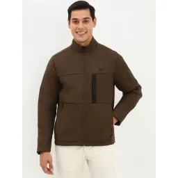 Allen Solly Brown Regular Fit Jacket-picture-10