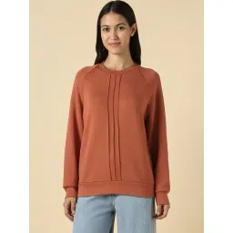 Allen Solly Brown Regular Fit Sweatshirt-picture-36