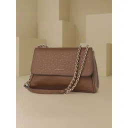 Allen Solly Brown Sling Handbag-picture-34