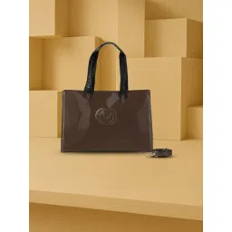 Allen Solly Brown Tote-picture-14