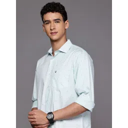 Allen Solly Classic Fit Printed Casual Shirt-picture-19