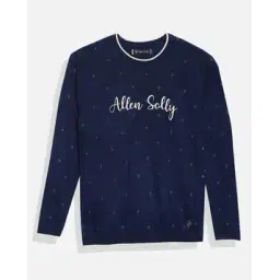allen solly Girls Embroidered Round-Neck Pullover-picture-43