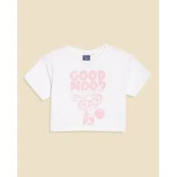 allen solly Girls Graphic Print Regular Fit T-shirt-picture-17