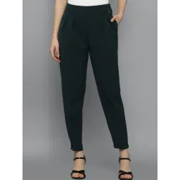 Allen Solly Green Mid Rise Trousers-picture-16