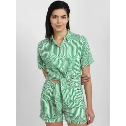 Allen Solly Green Printed Shirt-picture-27