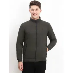 Allen Solly Green Regular Fit Jacket-picture-20