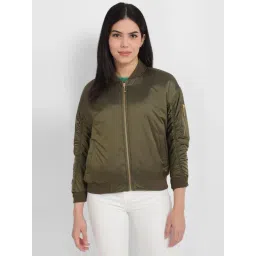 Allen Solly Green Regular Fit Jacket-picture-19