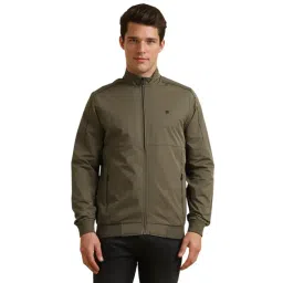 Allen Solly Green Regular Fit Jacket-picture-36