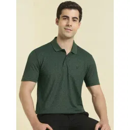 Allen Solly Green Regular Fit Printed Polo T-Shirt-picture-45