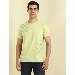 Allen Solly Green Regular Fit Printed T-Shirt-picture-33