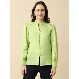Allen Solly Green Regular Fit Shirt-picture-42