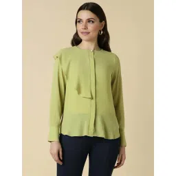 Allen Solly Green Regular Fit Shirt-picture-33