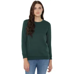 Allen Solly Green Regular Fit Sweatshirt-picture-36