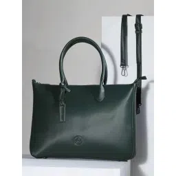 Allen Solly Green Solid Handbag-picture-36
