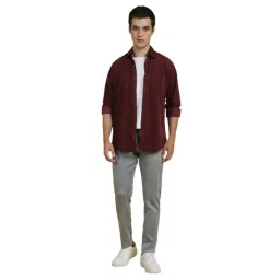 Allen Solly Grey Cotton Slim Fit Jeans image 5