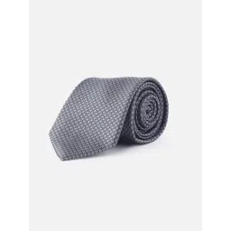 Allen Solly Grey Embroidered Formal Tie-picture-30