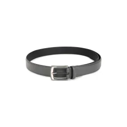 Allen Solly Grey Leather Casual Belt for Men-picture-36