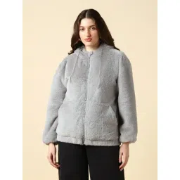 Allen Solly Grey Regular Fit Jacket-picture-22