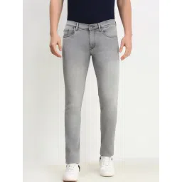 Allen Solly Grey Skinny Fit Jeans-picture-41
