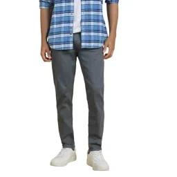 Allen Solly Grey Skinny Fit Jeans-picture-34