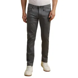 Allen Solly Grey Slim Fit Jeans-picture-14