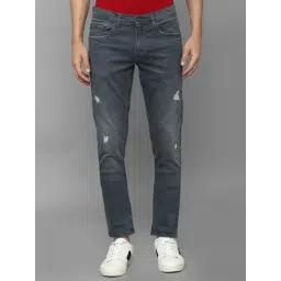 Allen Solly Jeans Grey Skinny Fit Distressed Jeans-picture-34