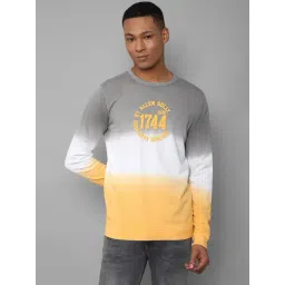 Allen Solly Jeans Multicolored Cotton Regular Fit Printed Sweatshirt-picture-34