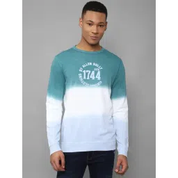 Allen Solly Jeans Multicolored Cotton Regular Fit Printed Sweatshirt-picture-15