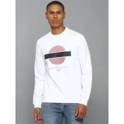 Allen Solly Jeans White Regular Fit Printed SweatShirt-picture-38