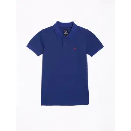 Allen Solly Kids Blue Regular Fit Polo T-Shirt-picture-20