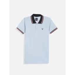 Allen Solly Kids Blue Regular Fit Polo T-Shirt-picture-10