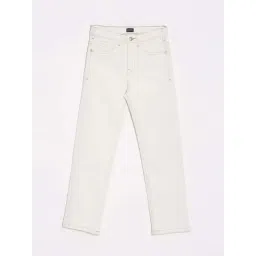 Allen Solly Kids White Regular Fit Jeans-picture-13