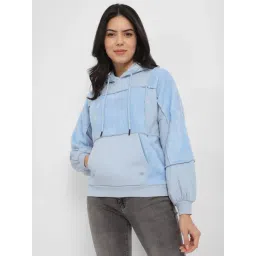 Allen Solly Light Blue Regular Fit Hoodie-picture-37