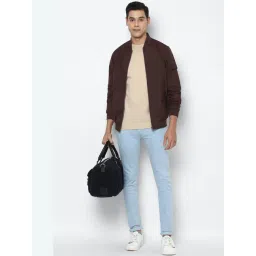 Allen Solly Maroon Regular Fit Jacket image 5