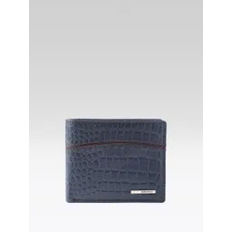 Allen Solly Men Animal Textured Leather Two Fold Wallet-picture-27