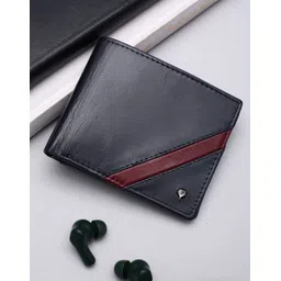 allen solly Men Black Genuine Leather Wallet-picture-15