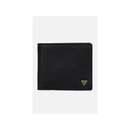 Allen Solly Men Black Textured Leather Wallet-picture-29