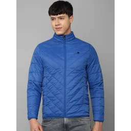 Allen Solly Men Blue Cotton Padded Jacket-picture-44