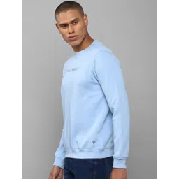 Allen Solly Men Blue Cotton Printed Sweatshirt image 4