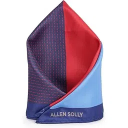 allen solly Men Blue Party Pocket Square-picture-27