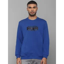 Allen Solly Men Blue Printed Sweatshirt-picture-27