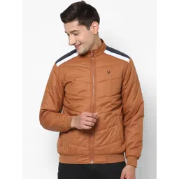 Allen Solly Men Brown Padded Jacket-picture-11