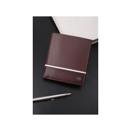 Allen Solly Men Brown Solid Genuine Leather Wallet-picture-15