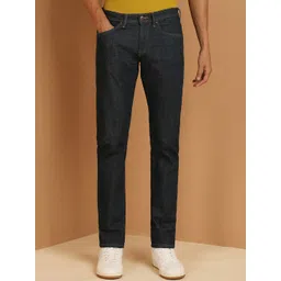 Allen Solly Men Clean Look Dark Shade Mid-Rise Slim Fit Cotton Non Stretchable Jeans-picture-35