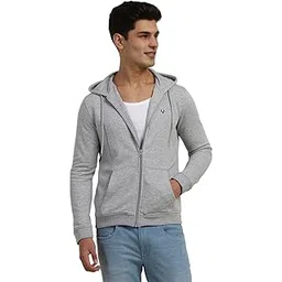 allen solly Men Cotton Hooded Neck Sweatshirt-picture-37